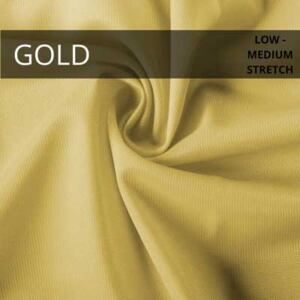 gold-low-medium-stretch aerial silks for sale-aerials-usa