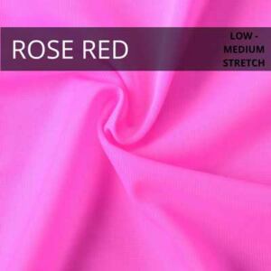 rose-red-low-medium-stretch aerial silks for sale-aerials-usa