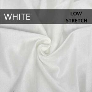 white-low-stretch aerial silks aerials usa